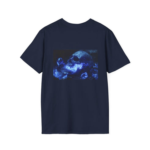 Sapphire Flames Crystal Bones Tee