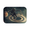 "Saturn Skateboarder Bath Mat Decor"