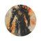 "Sauron's Eye Round Rug: Embrace Dark Power"