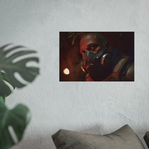 Saw Gerrera Breathing Mask Poster