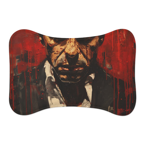 "Scarface-Inspired Pet Mat: Say Hello to Luxury"
