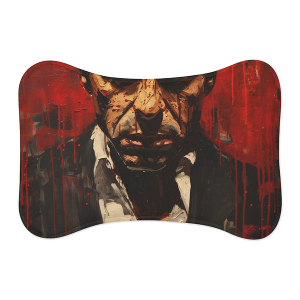 "Scarface-Inspired Pet Mat: Say Hello to Luxury"