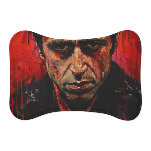"Scarface Pet Mat: Fierce Comfort"