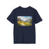 Scenic Norway Countryside Painting Tee
