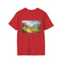 Scenic Norway Countryside Painting Tee