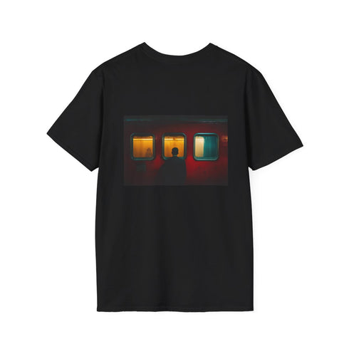 Scenic Train Journey T-Shirt Design