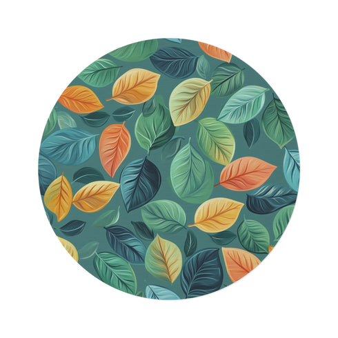 "Seamless Graphic Round Rug"