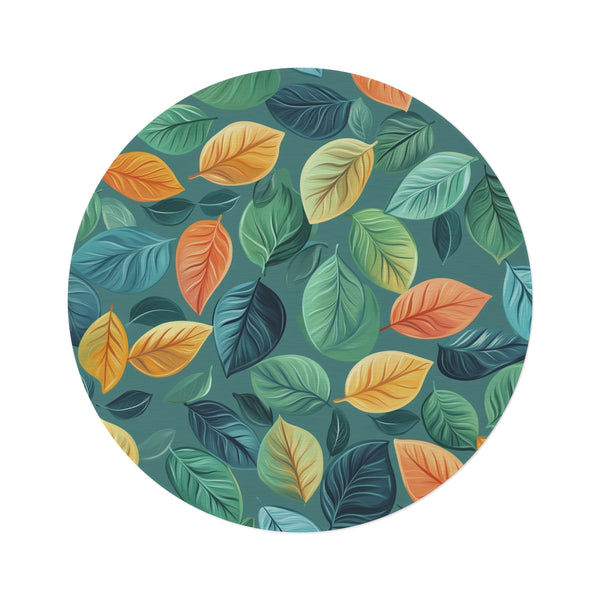 "Seamless Graphic Round Rug"