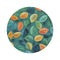 "Seamless Graphic Round Rug"