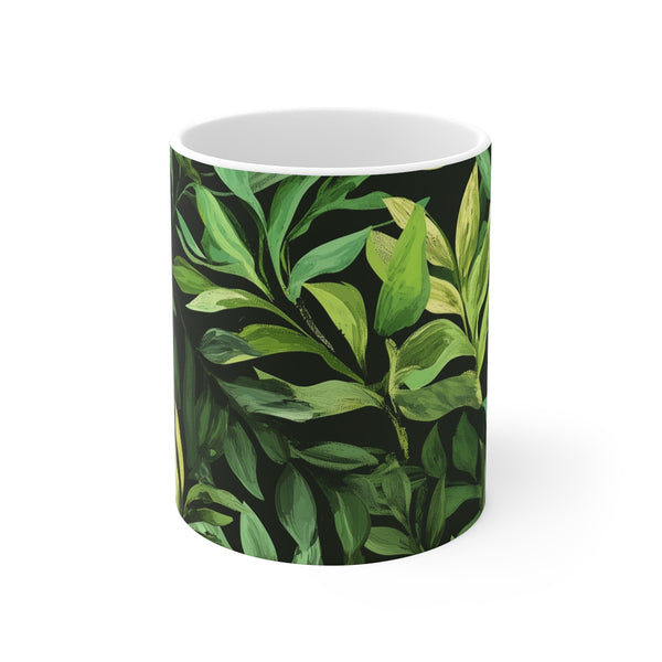 "Seamless Pattern Coffee Mug: Elegance in Every Sip"
