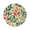 "Seamless Pattern Round Rug: Chic"