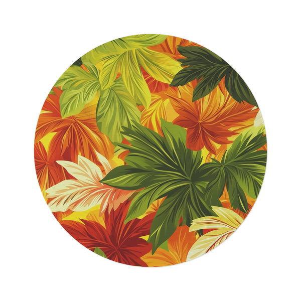 "Seamless Style Round Rug"