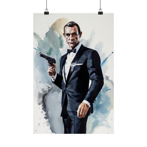 Sean Connery James Bond Poster