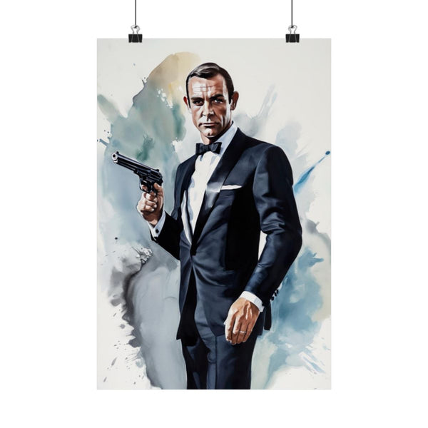 Sean Connery James Bond Poster