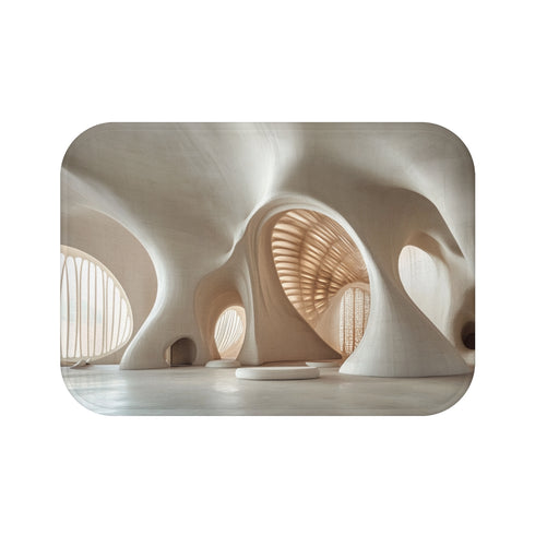 Seashell Shaped Bath Mat 15