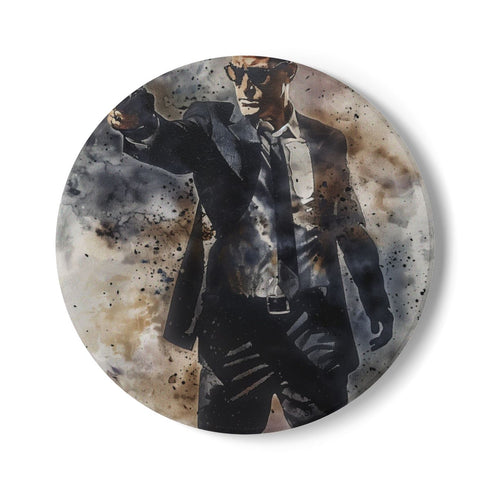 "Secret Agent Spy Coaster: Introducing the Ultimate Drink Protector"