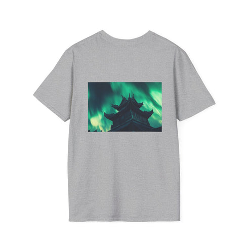 Secret Temple in Aurora Borealis