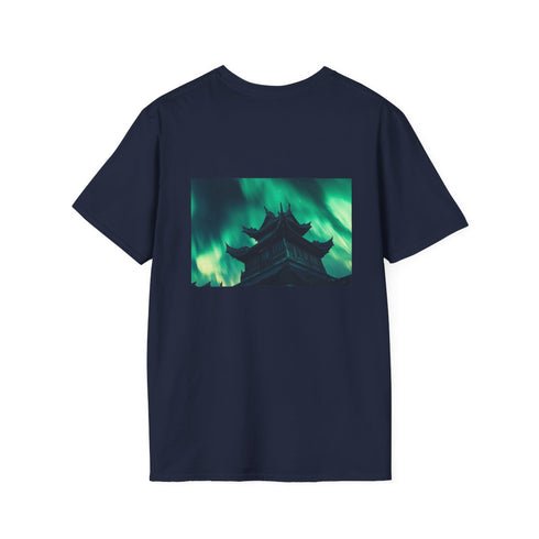 Secret Temple in Aurora Borealis