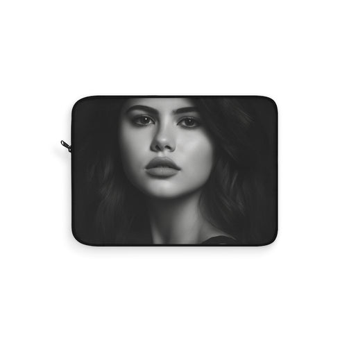 "Selena Gomez Chic Laptop Sleeve"