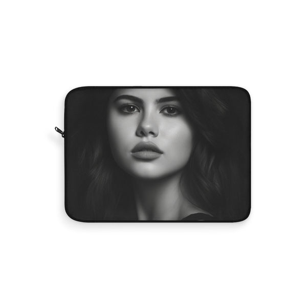 "Selena Gomez Chic Laptop Sleeve"