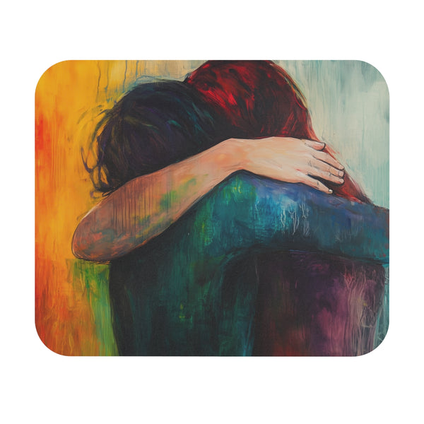 Self-Hug Comfort Mouse Pad Embrace Yourself