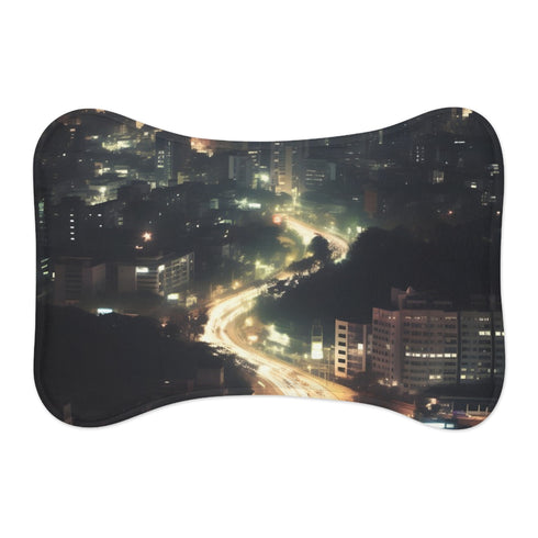 Seoul Night Lights Pet Mat