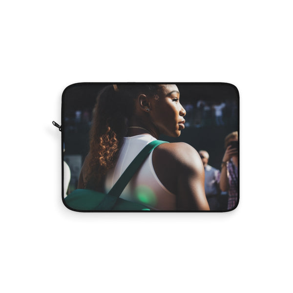 "Serena Slam Laptop Sleeve: Champion's Choice"