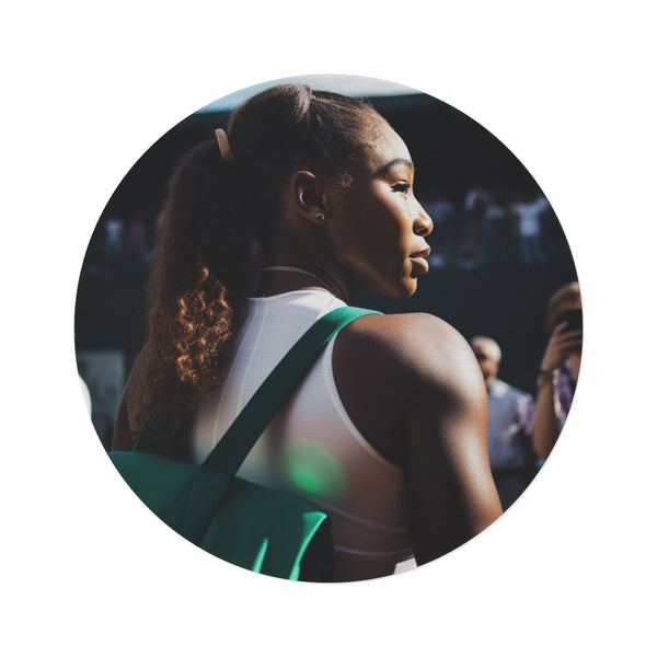 "Serena Style Round Rug: Ace Your Decor!"