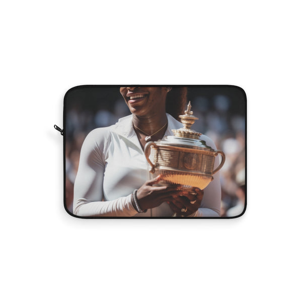 "Serena's Slam Laptop Sleeve"