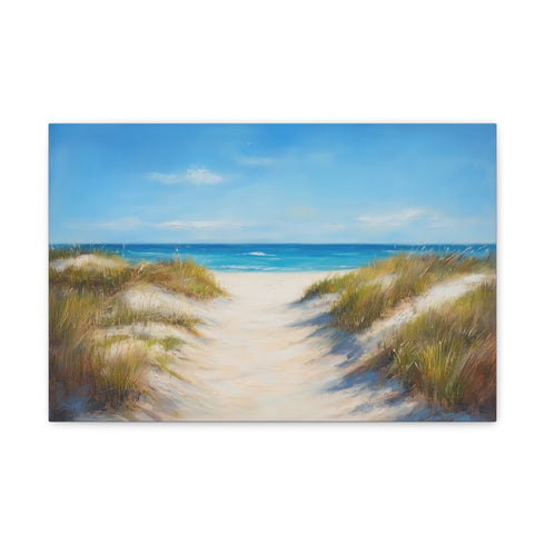 "Serene Beach Path Paradise Escape"