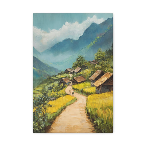 "Serene Beauty of Sapa Countryside"