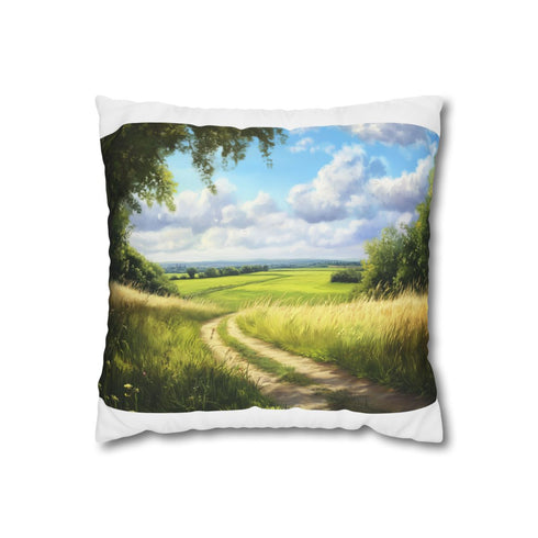 Serene Countryside Escape Pillowcase