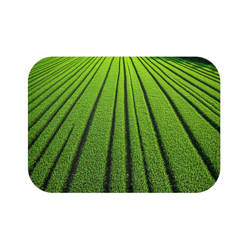 "Serene Fields Bath Mat"
