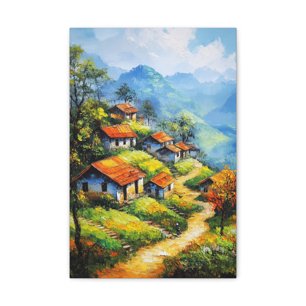 Serene Fields of Sapa, Vietnam.