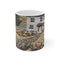 "Serene Hills Embroidered Mug"