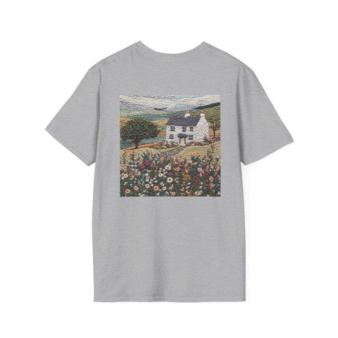 Serene Hills Embroidered Tee