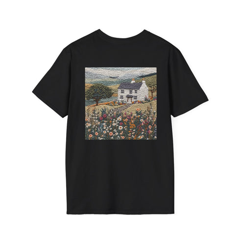 Serene Hills Embroidered Tee