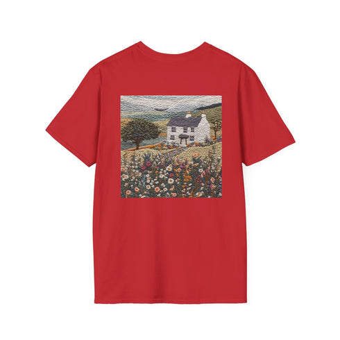 Serene Hills Embroidered Tee