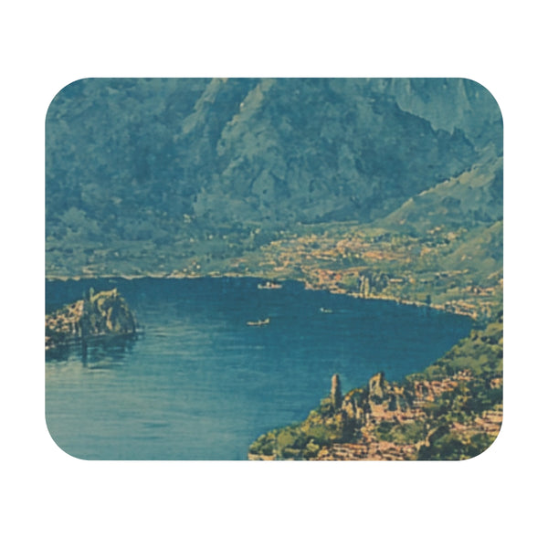 Serene Lake Mountain Sky Mouse Pad