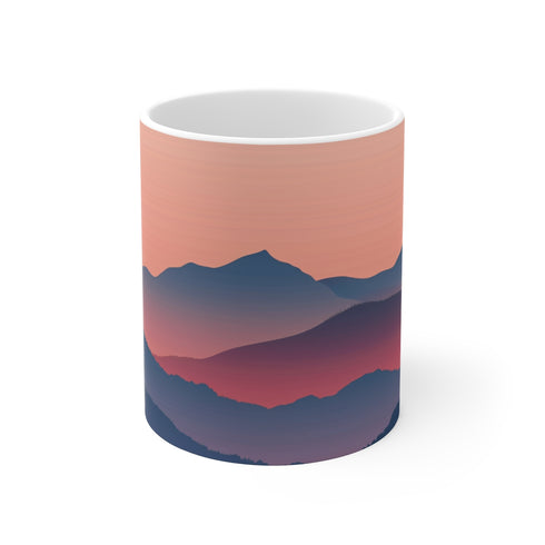 "Serene Summit Coffee Mug"
