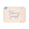 "Serene Watercolor Motivational Bath Mat"