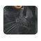Serious Face Black Cat Mouse Pad