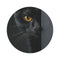 "Serious-faced Black Cat Rug"
