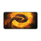 "Serpent Sun Coil Desk Mat"
