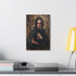 Severus Snape portrait canvas art, dark academia Harry Potter decor.