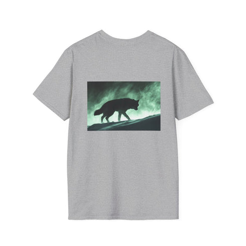Shadow Wolf Aurora Dune T-Shirt