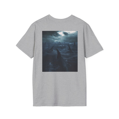 Shark Fin Circle Graphic Tee