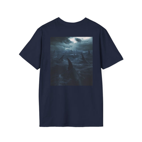 Shark Fin Circle Graphic Tee