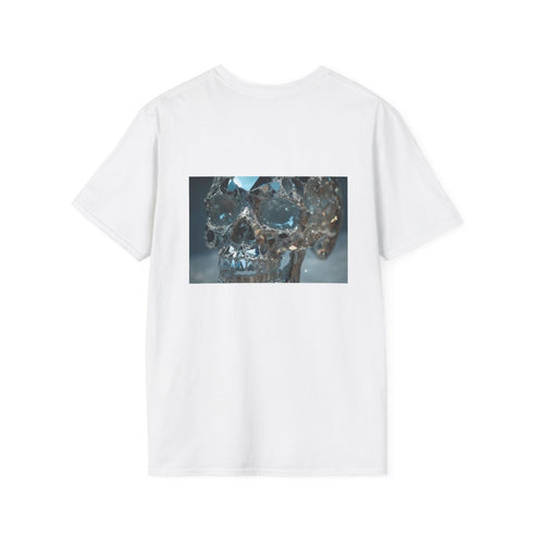 Shattered Diamond Skull Graphic Tee.
