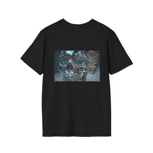 Shattered Diamond Skull Graphic Tee.
